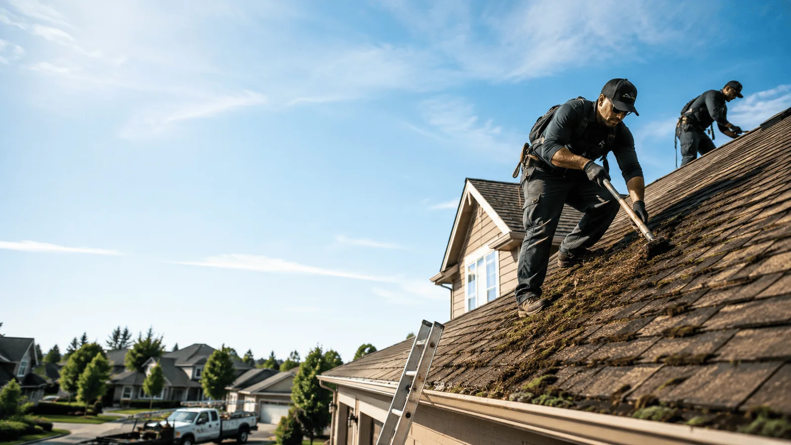 Roof Moss Removal in Syracuse, NY near me